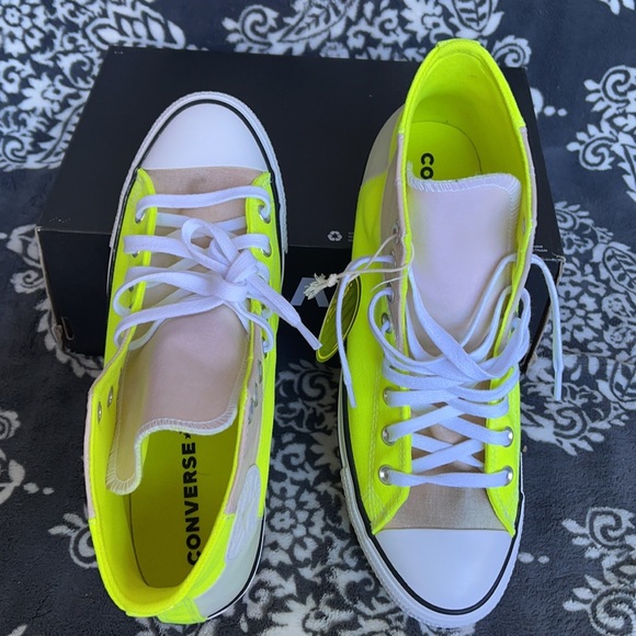 Converse Chuck Taylor All Star Hi Lemon Venom/White/Multi MEN`S - Picture 13 of 16